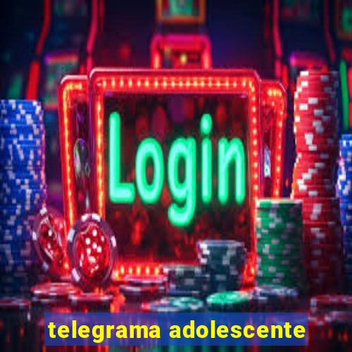 telegrama adolescente